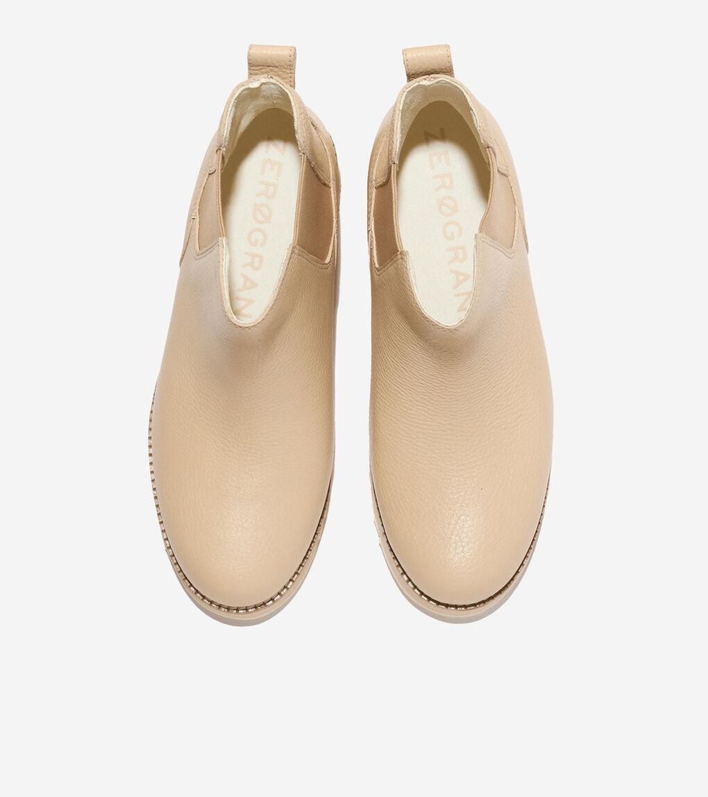 ゼログランド シティ ウェッジ ブーツ ウォータープルーフ womens.