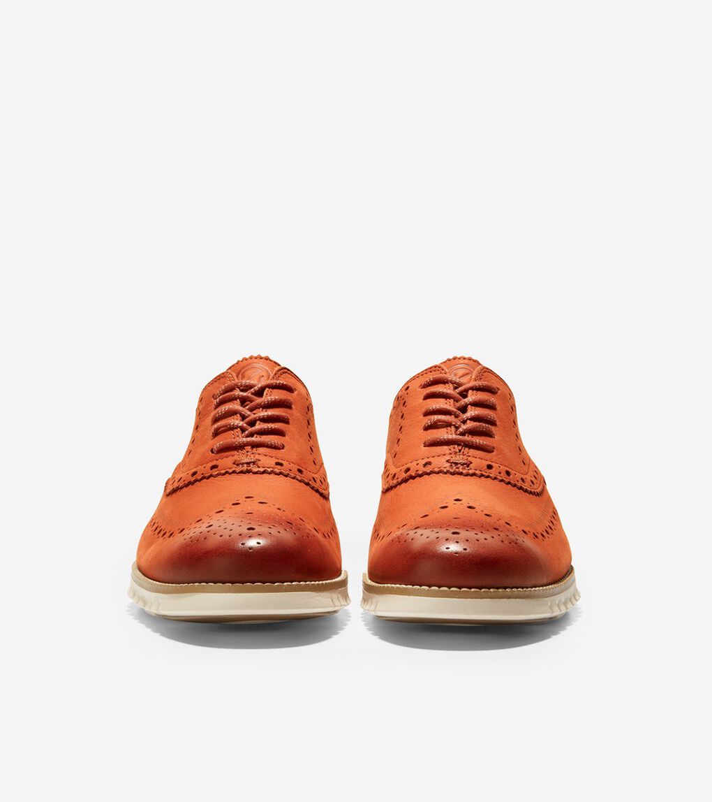 ゼログランド ウィングチップ オックスフォード mens.