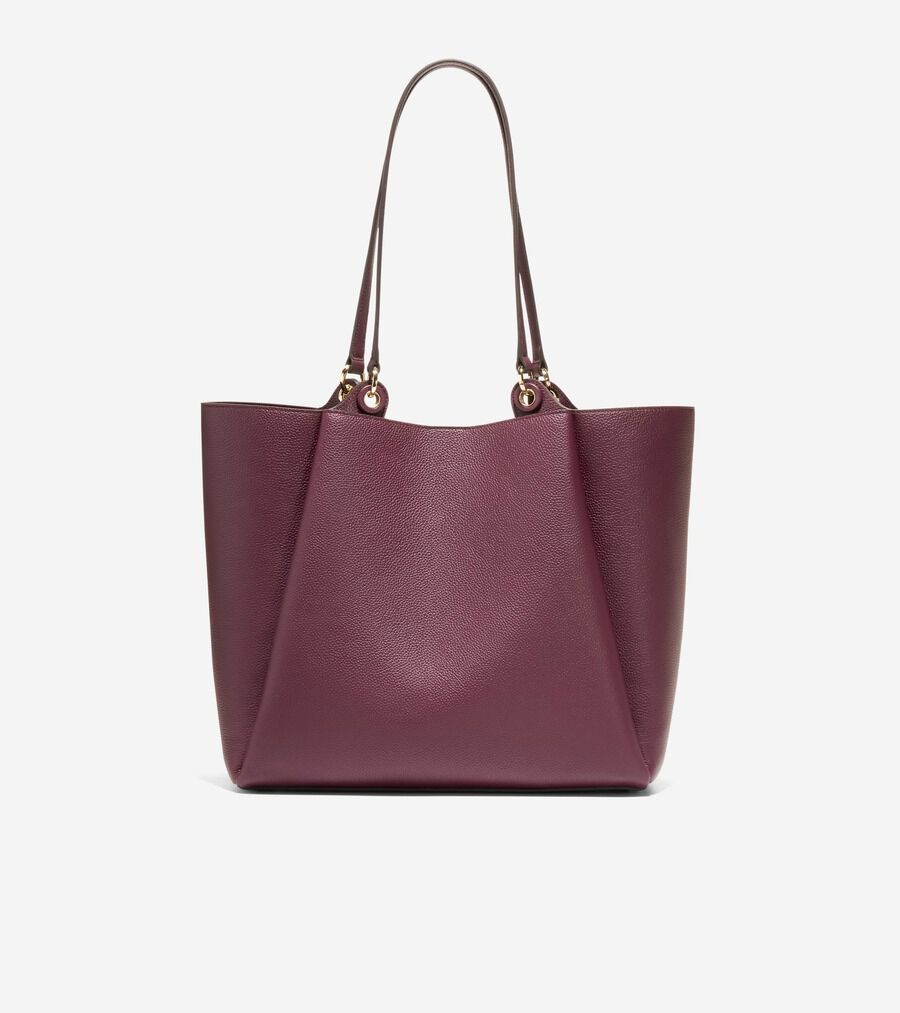 COLE HAAN ブラック リュック　ショルダー　トート ナイロンフラップバックパック womens（バックパック/リュック