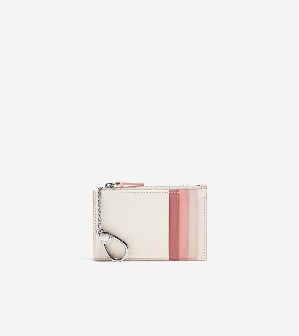 カード ケース ジップ付き womens.