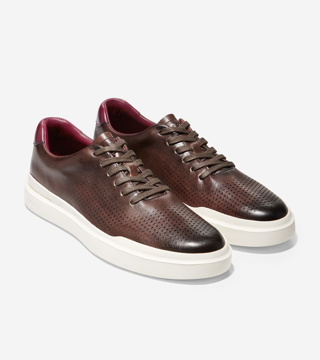 グランドプロ ラリー レーザー カット スニーカー mens.