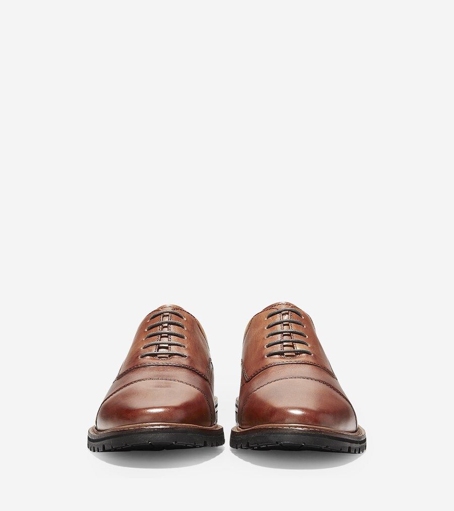 【新作セール】The Row ケイ レザー オックスフォードシューズ レイモンド グランド キャップ オックスフォード mens. 0.0