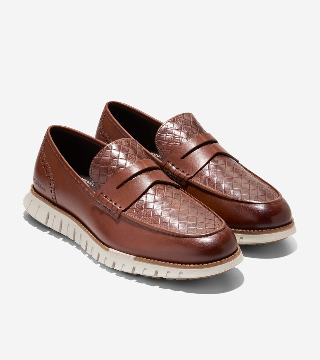 ゼログランド リマスタード ペニーローファー mens