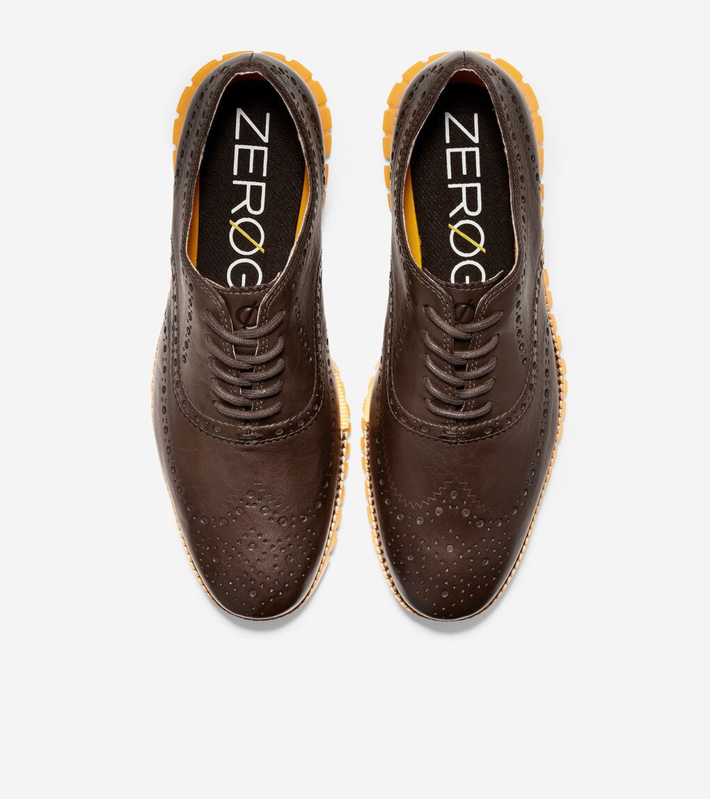 ゼログランド ウィングチップ オックスフォード mens.