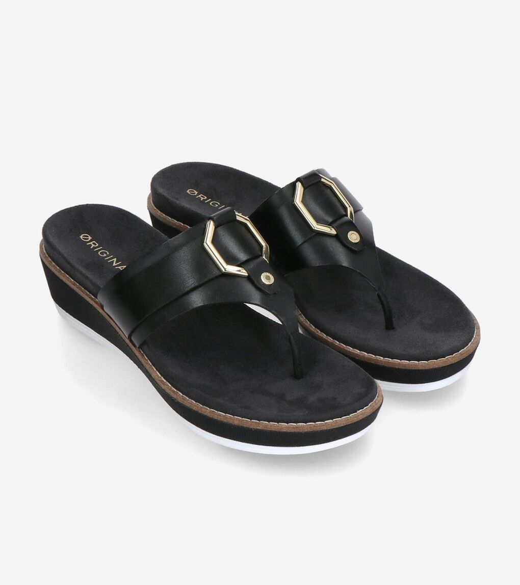 オリジナルグランド フラットフォーム トング サンダル womens. 0.0 
