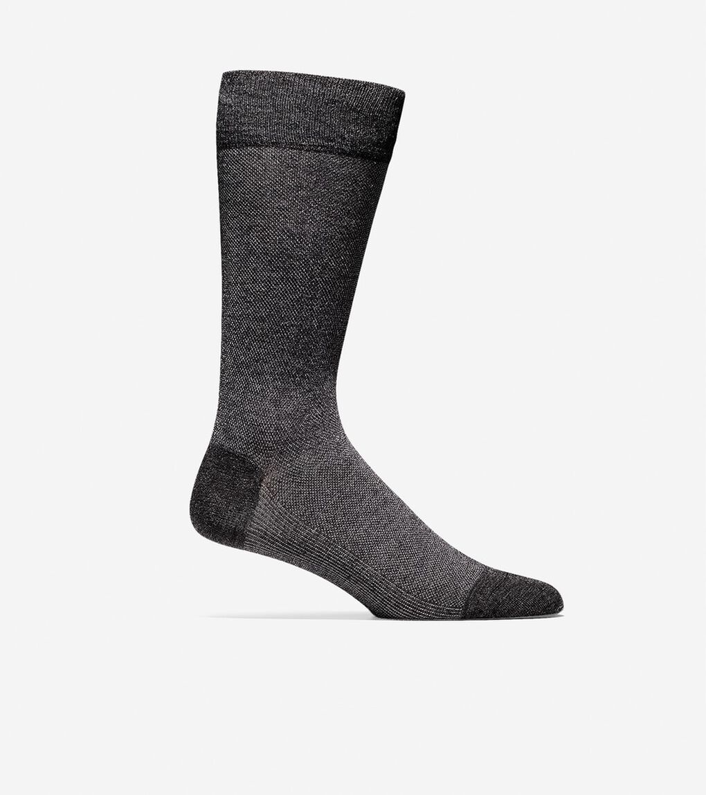 ピケ テクスチャー クルー mens.