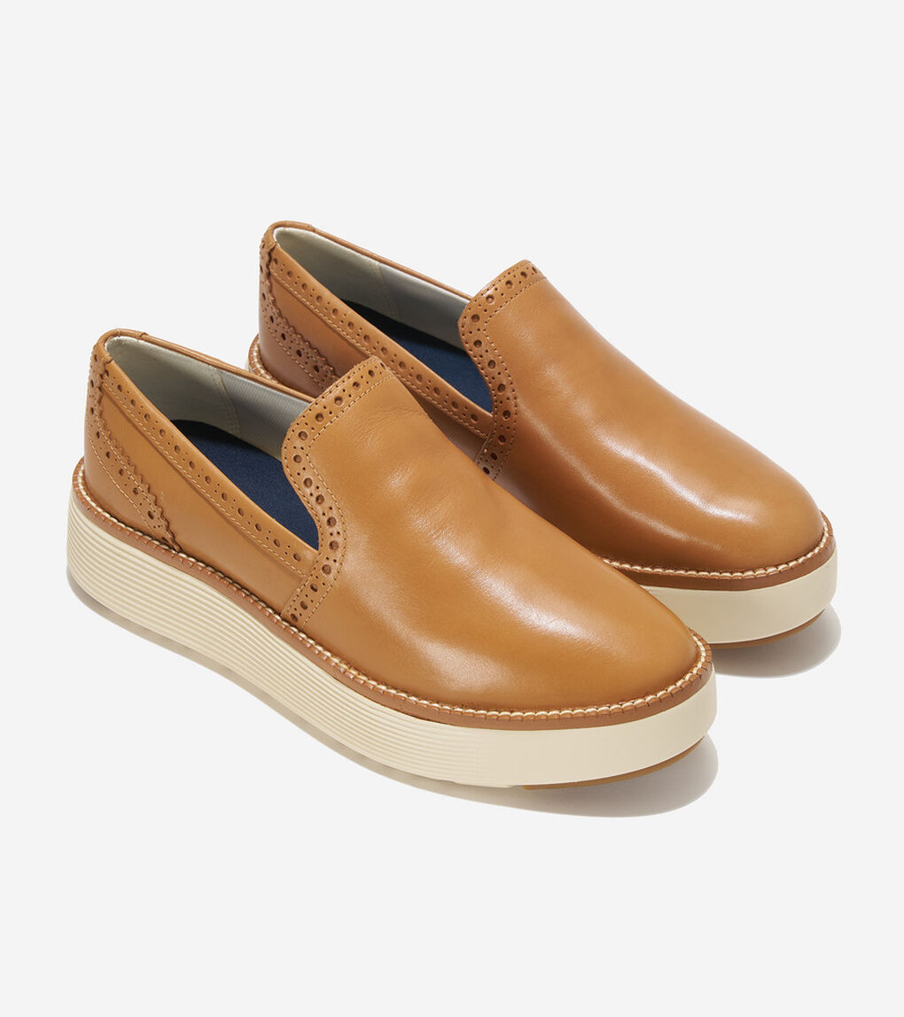 グランド シティモーション スリッポン ローファー womens.