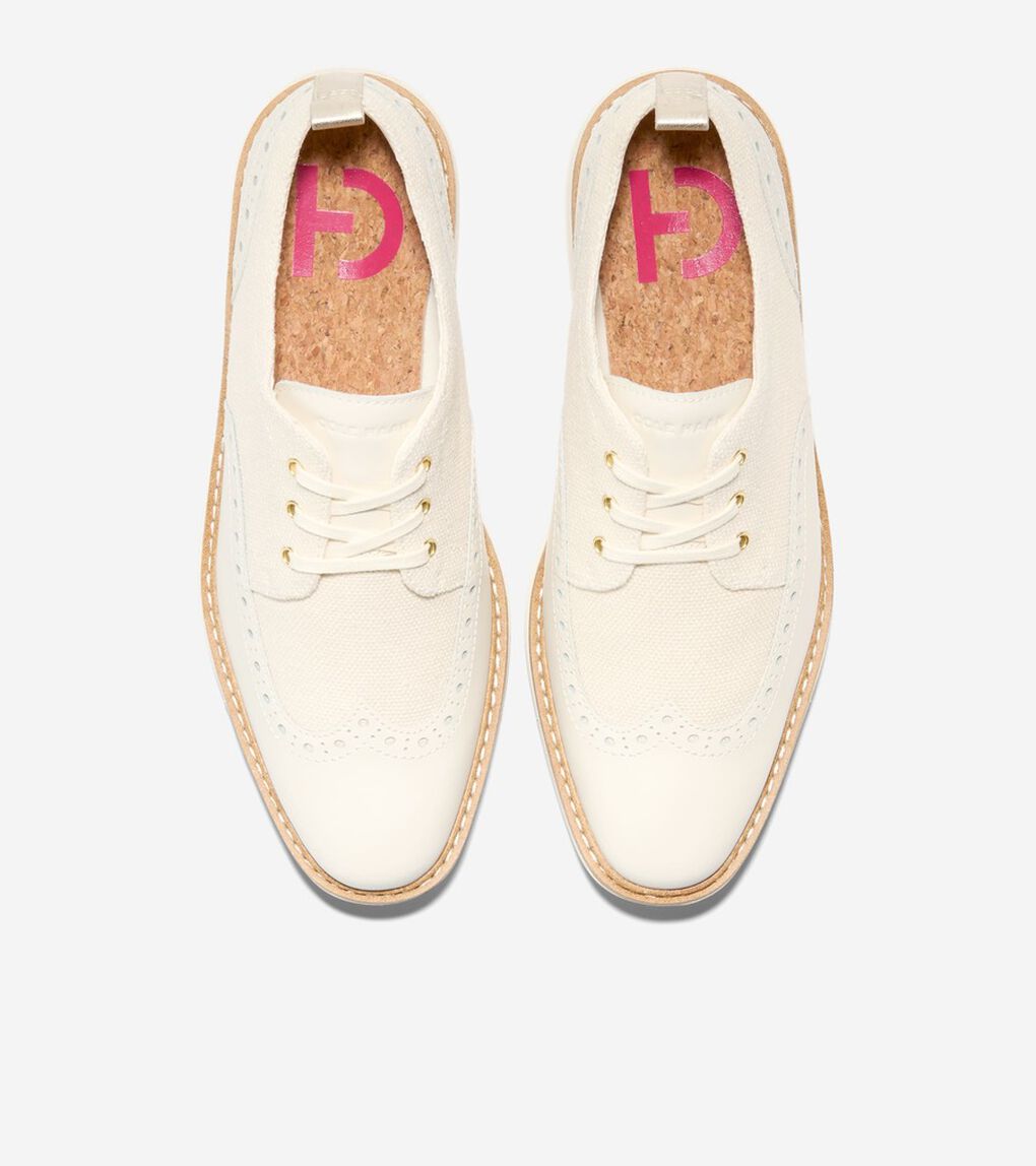 オリジナルグランド プラットフォーム ウィングチップ オックスフォード womens.