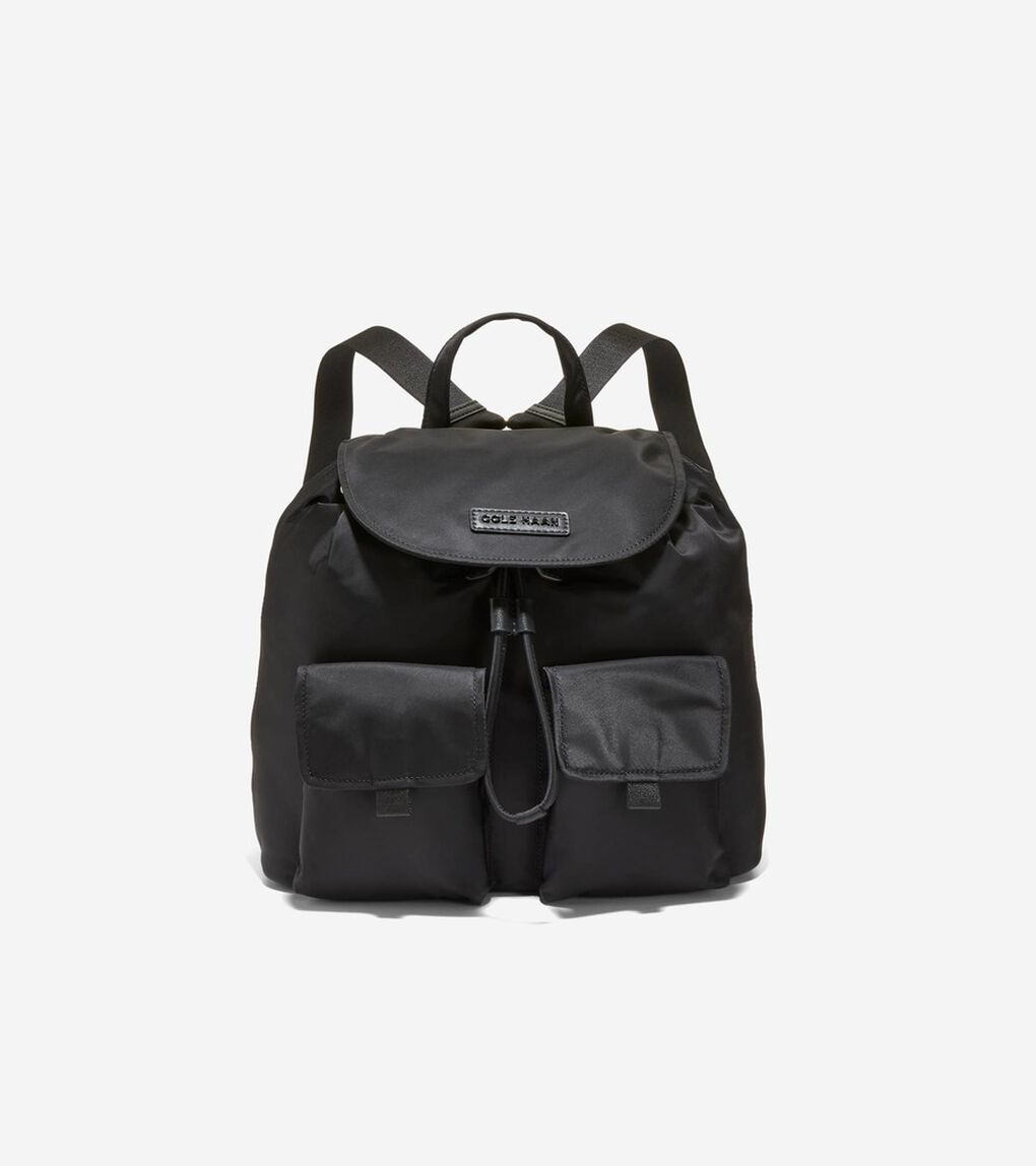 ナイロン フラップ バックパック womens.