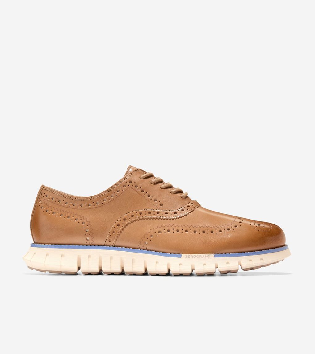 ゼログランド リマスタード ウィングチップ オックスフォード mens.