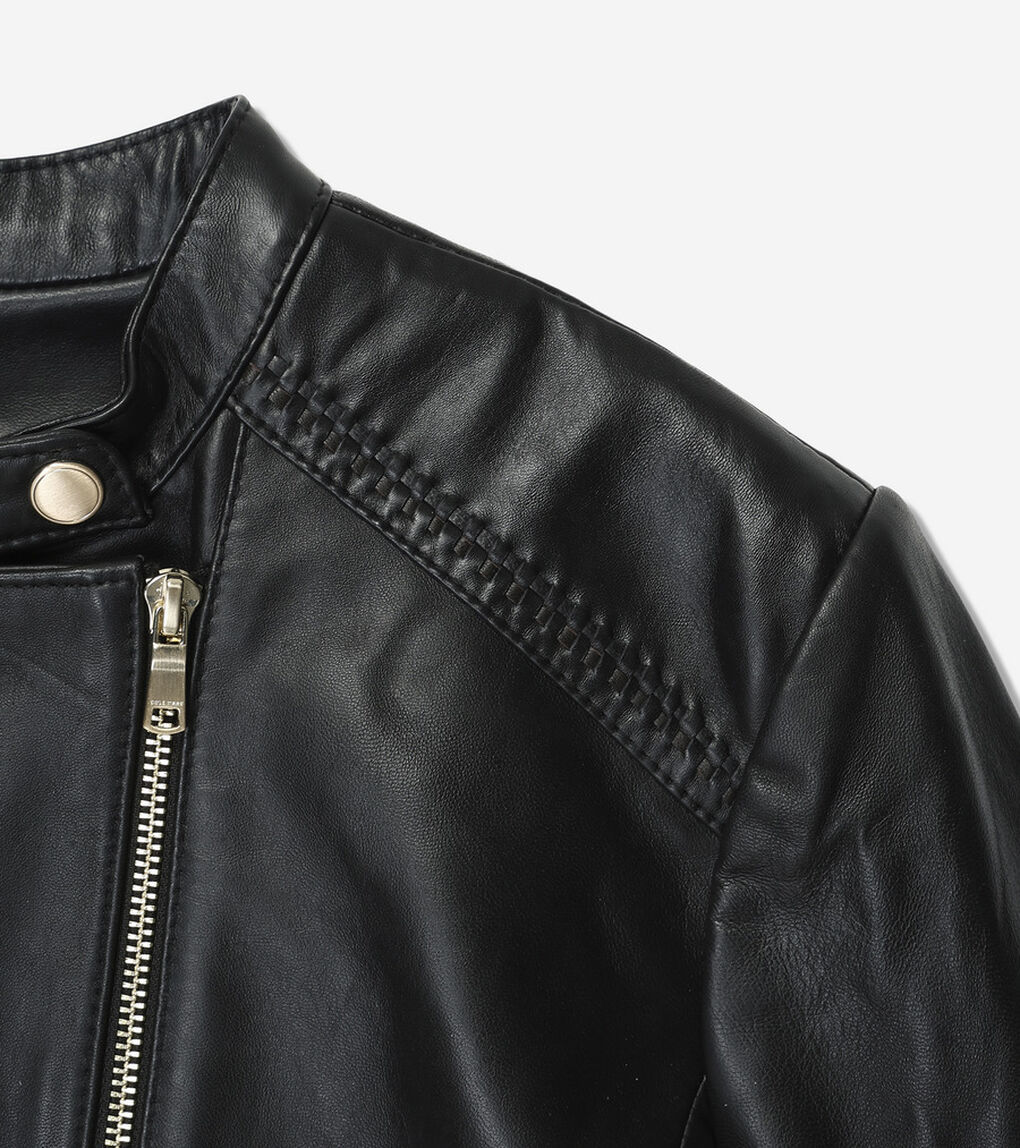 レザー レーサー ジャケット womens.