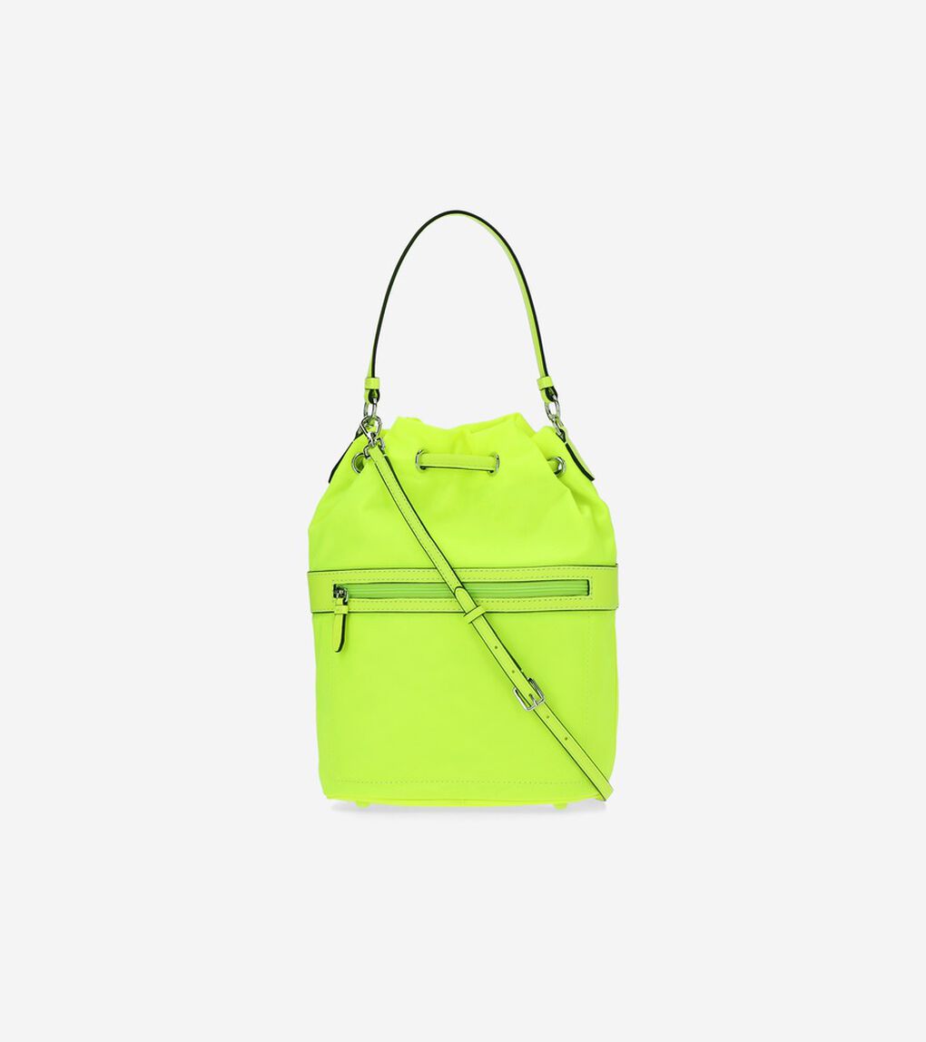 ナイロン ドローストリング クロスボディ womens.
