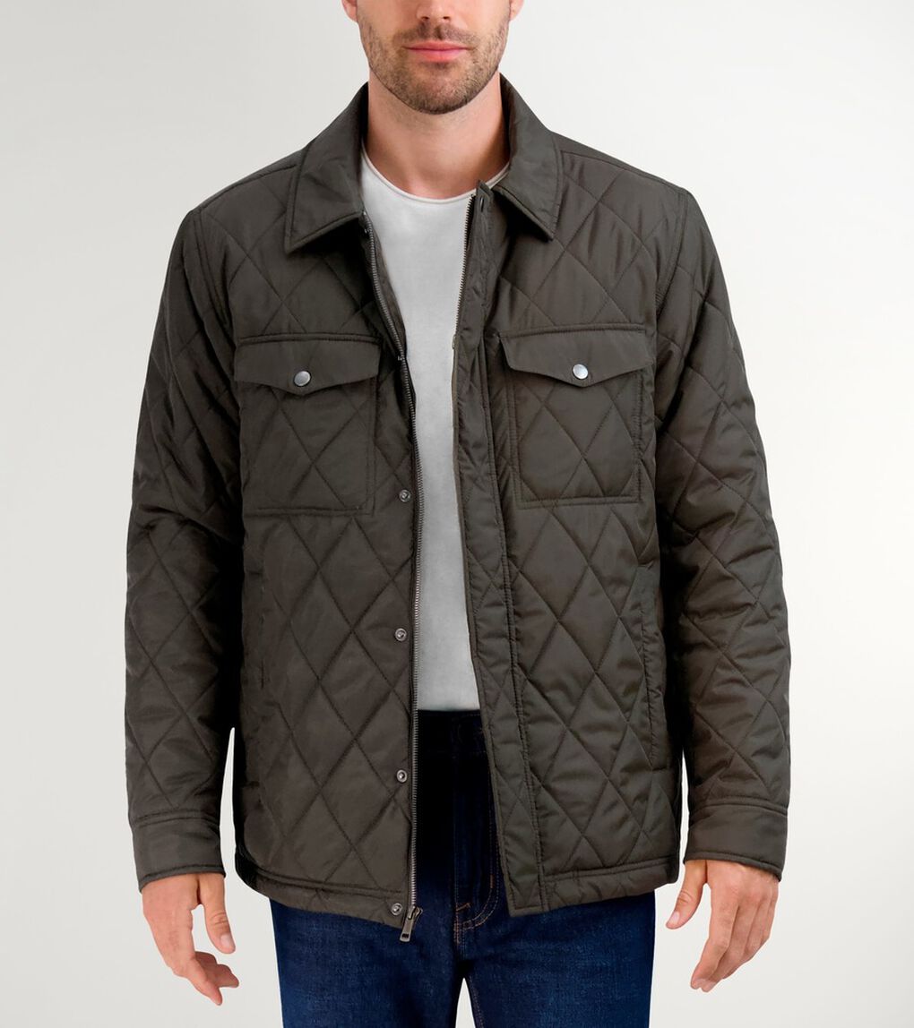 ダイヤモンドキルテッドジャケット mens.