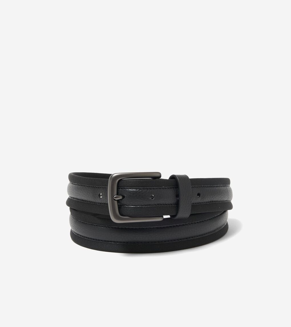 32mm クッション バック ベルト mens.
