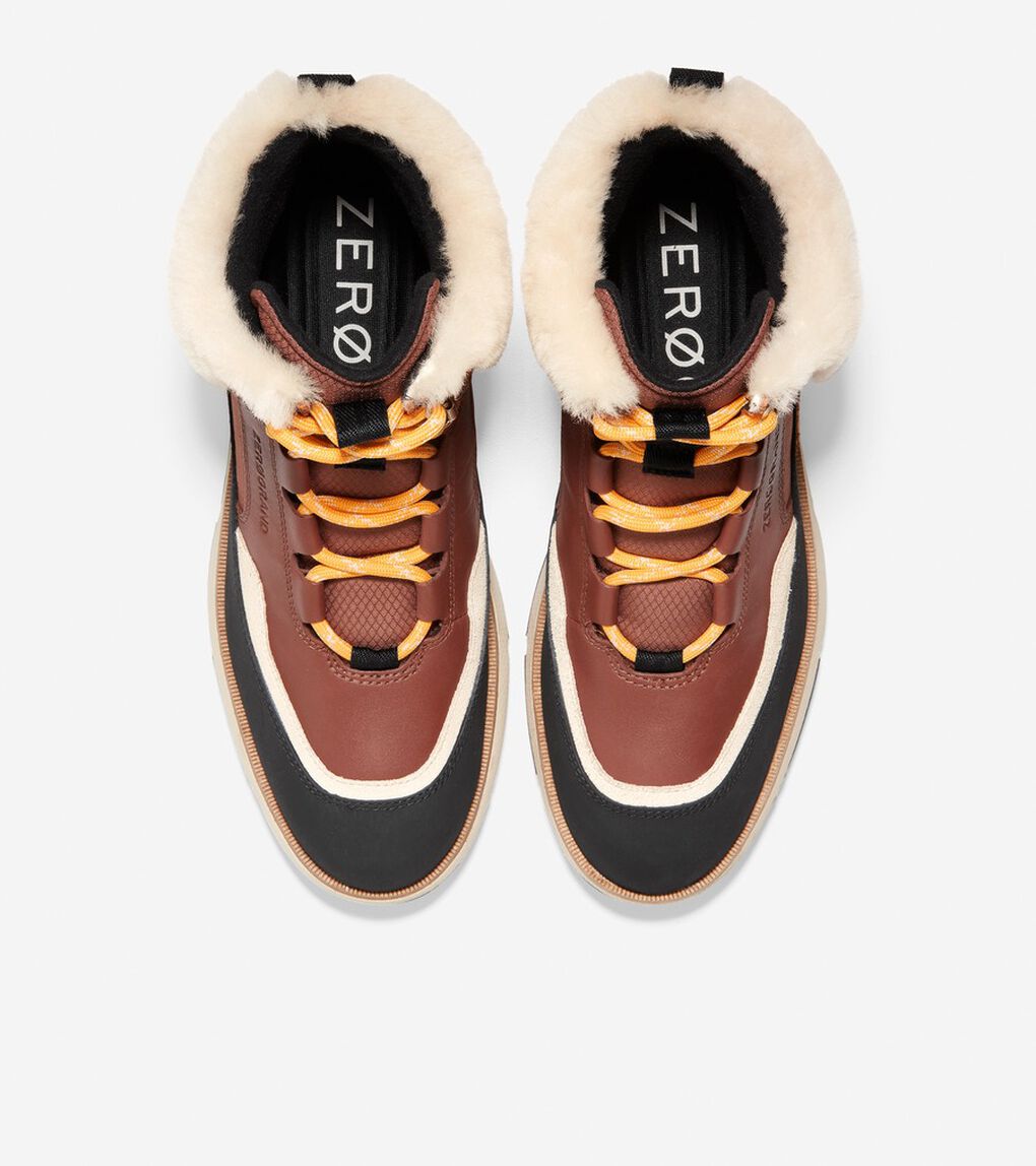 4.ゼログランド レザー ハイカー womens.