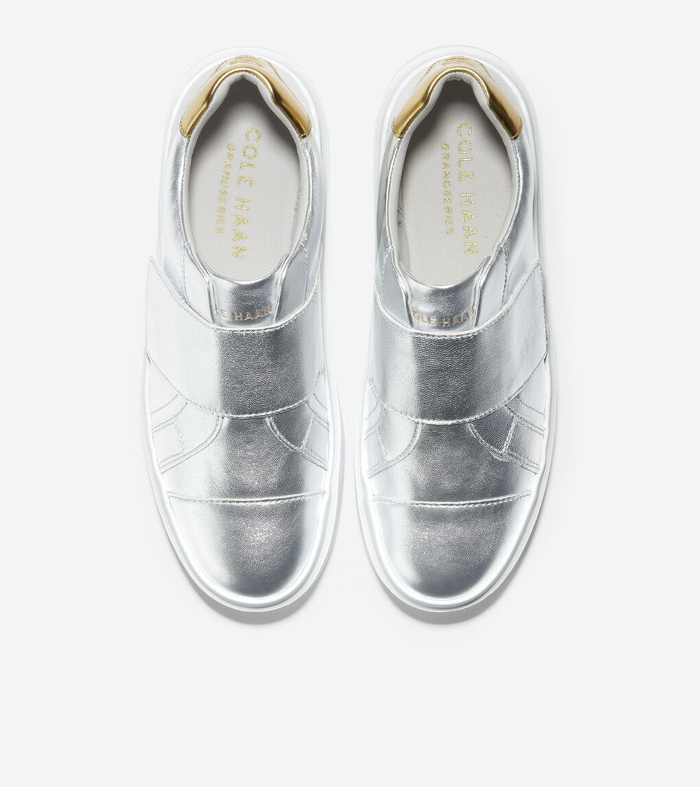 グランドプロ ラリー ベルクロ スニーカー womens.