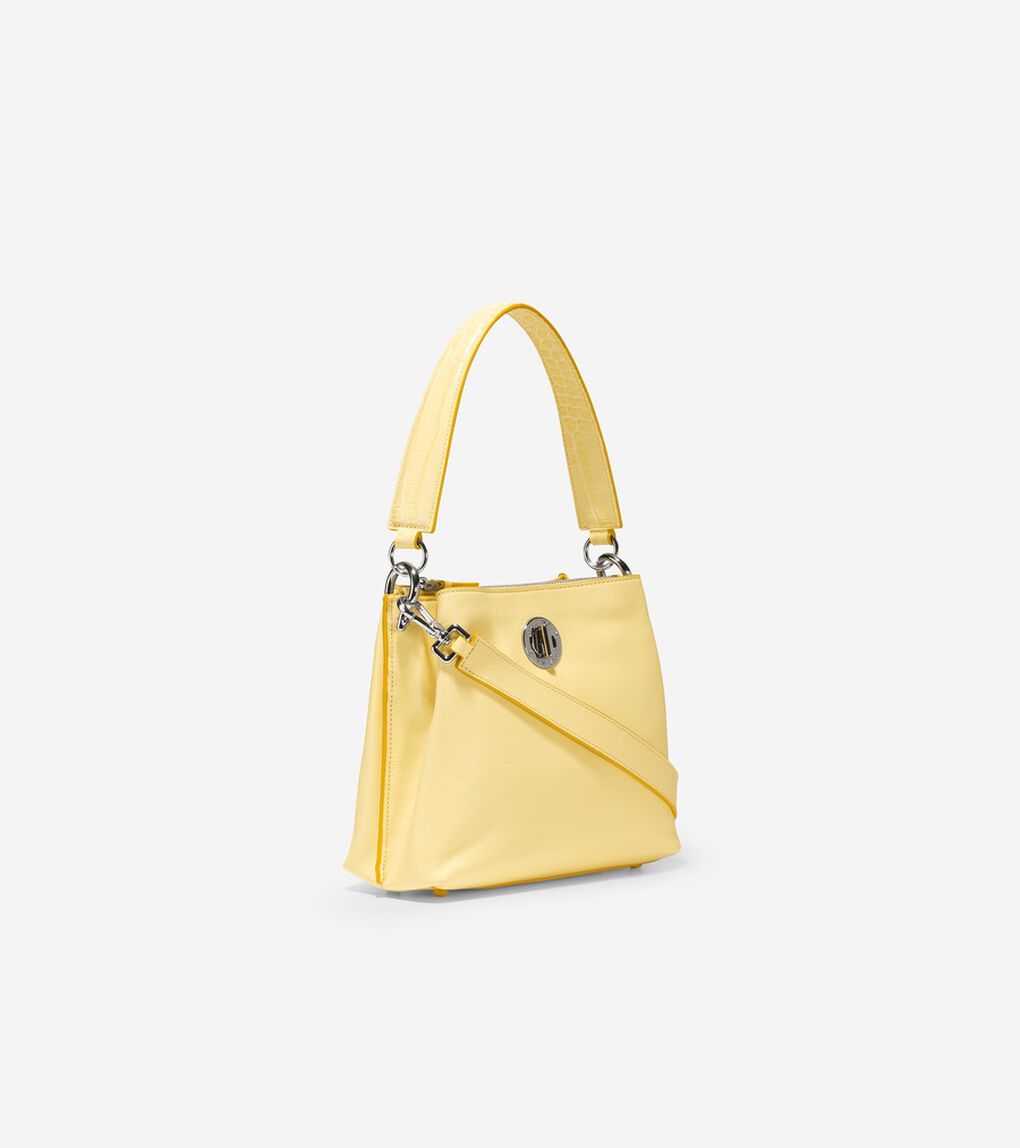 スモール ターンロック バケットバッグ womens.