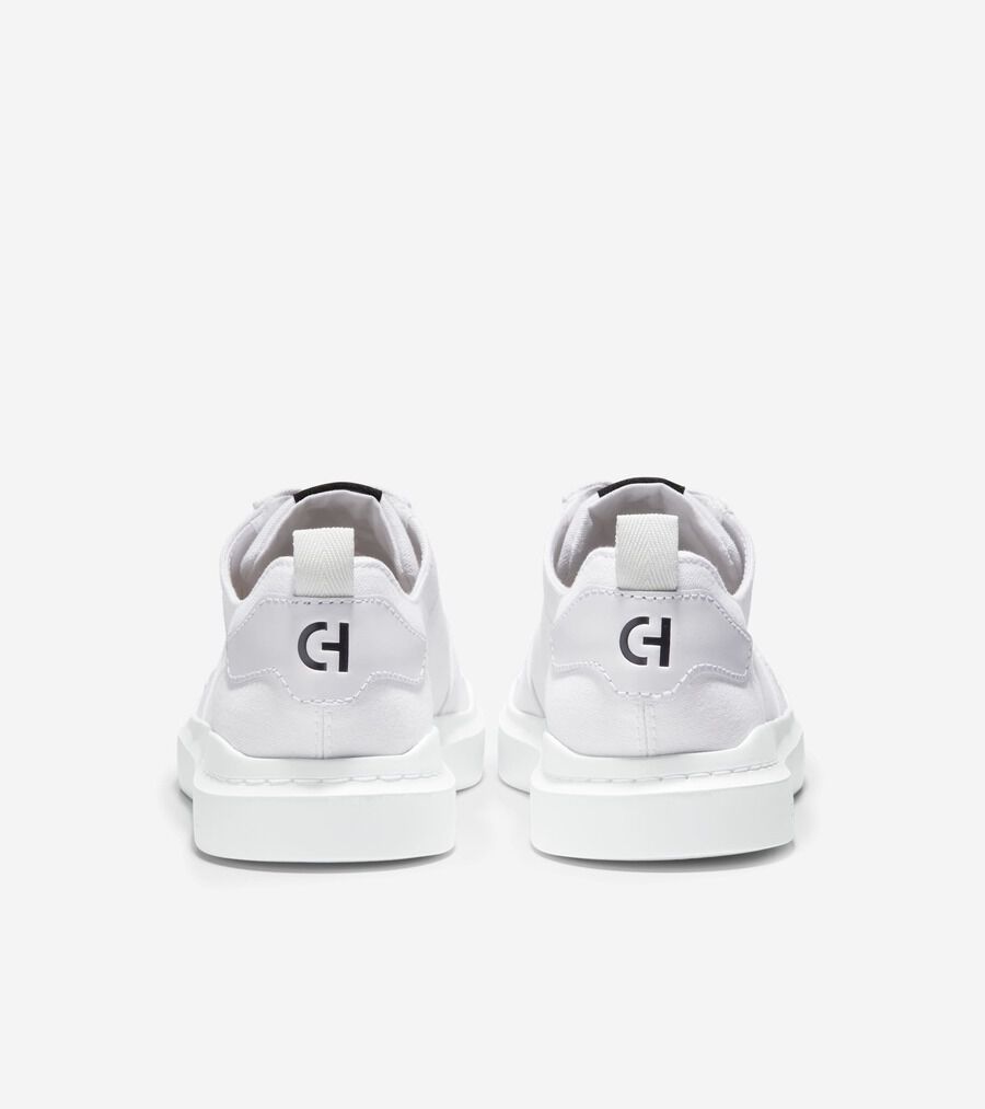 クラシック【Cole Haan】キャンバス コート スニーカー 軽量 グランド クロスコート スニーカー womens. 0.0 | COLE_HAAN