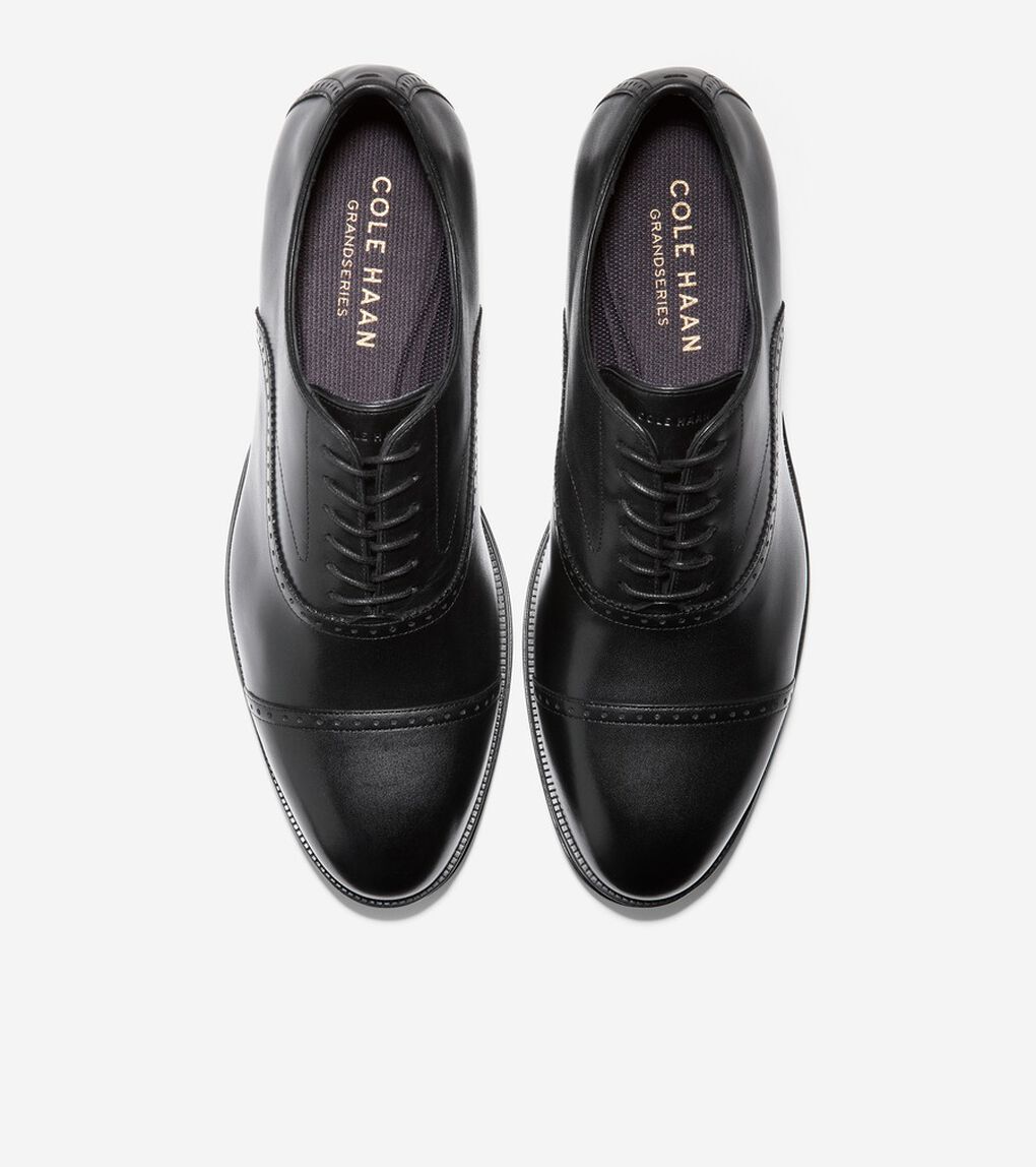 ドーソン グランド 360 ウォータープルーフ キャップトゥ オックスフォード mens.