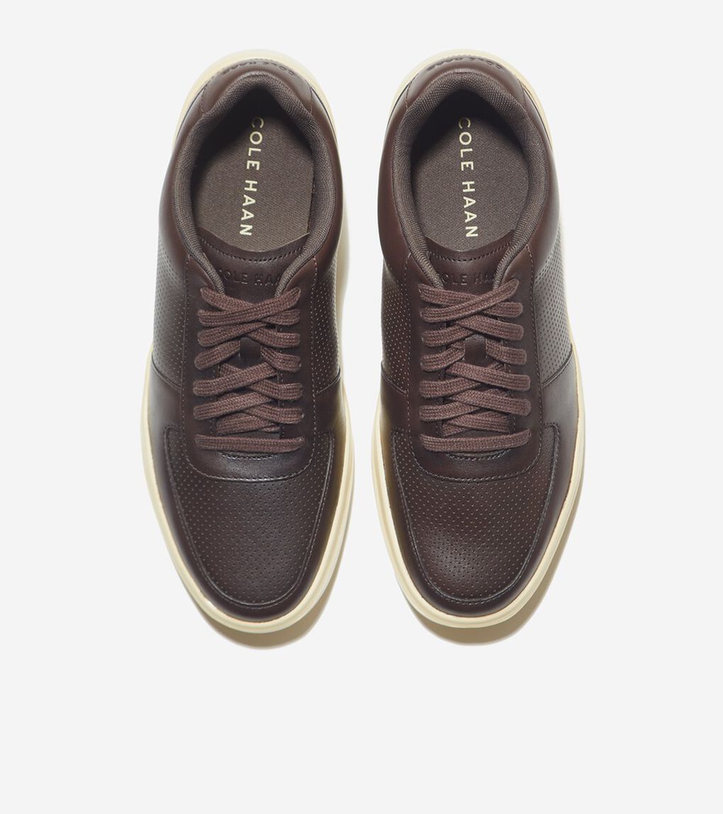 グランド クロスコート モダン パーフォレーション スニーカー mens.