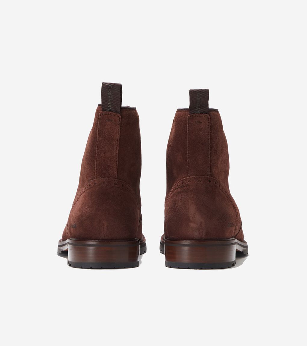 バークシャーラグウィングチップブーツ mens.