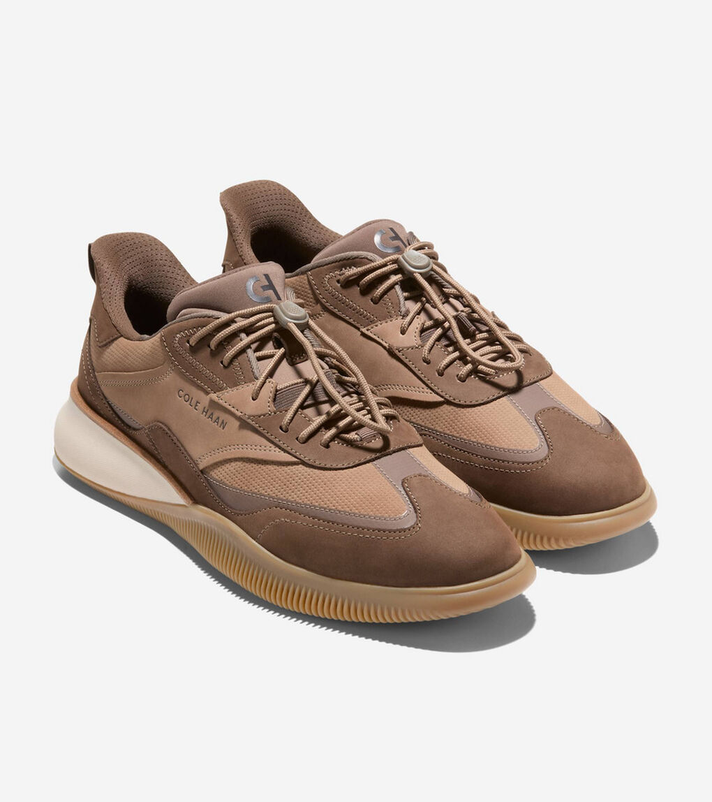 6.ゼログランド クイックオン レザー スニーカー mens