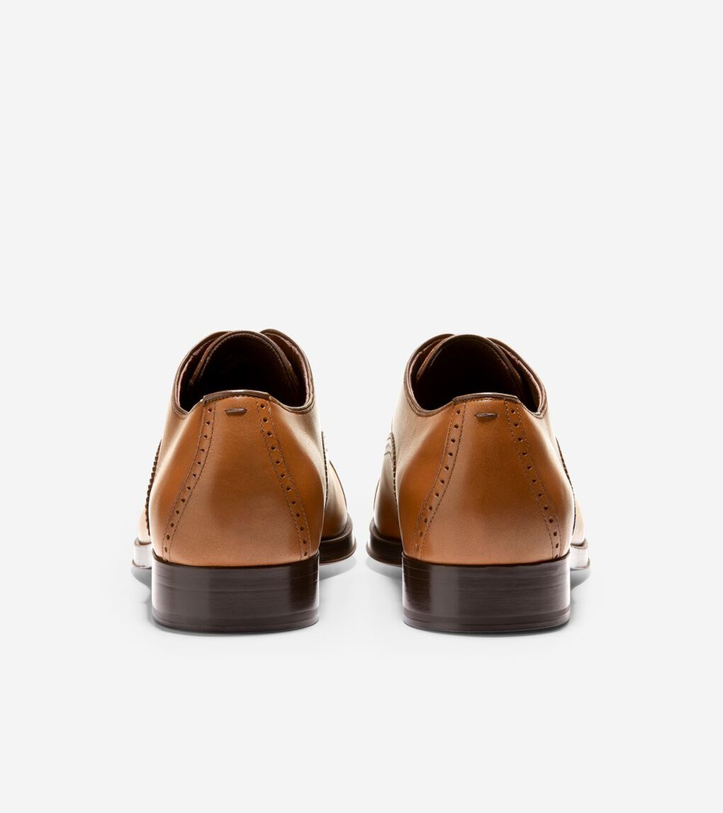 ドーソン グランド 360 ウォータープルーフ キャップトゥ オックスフォード mens.