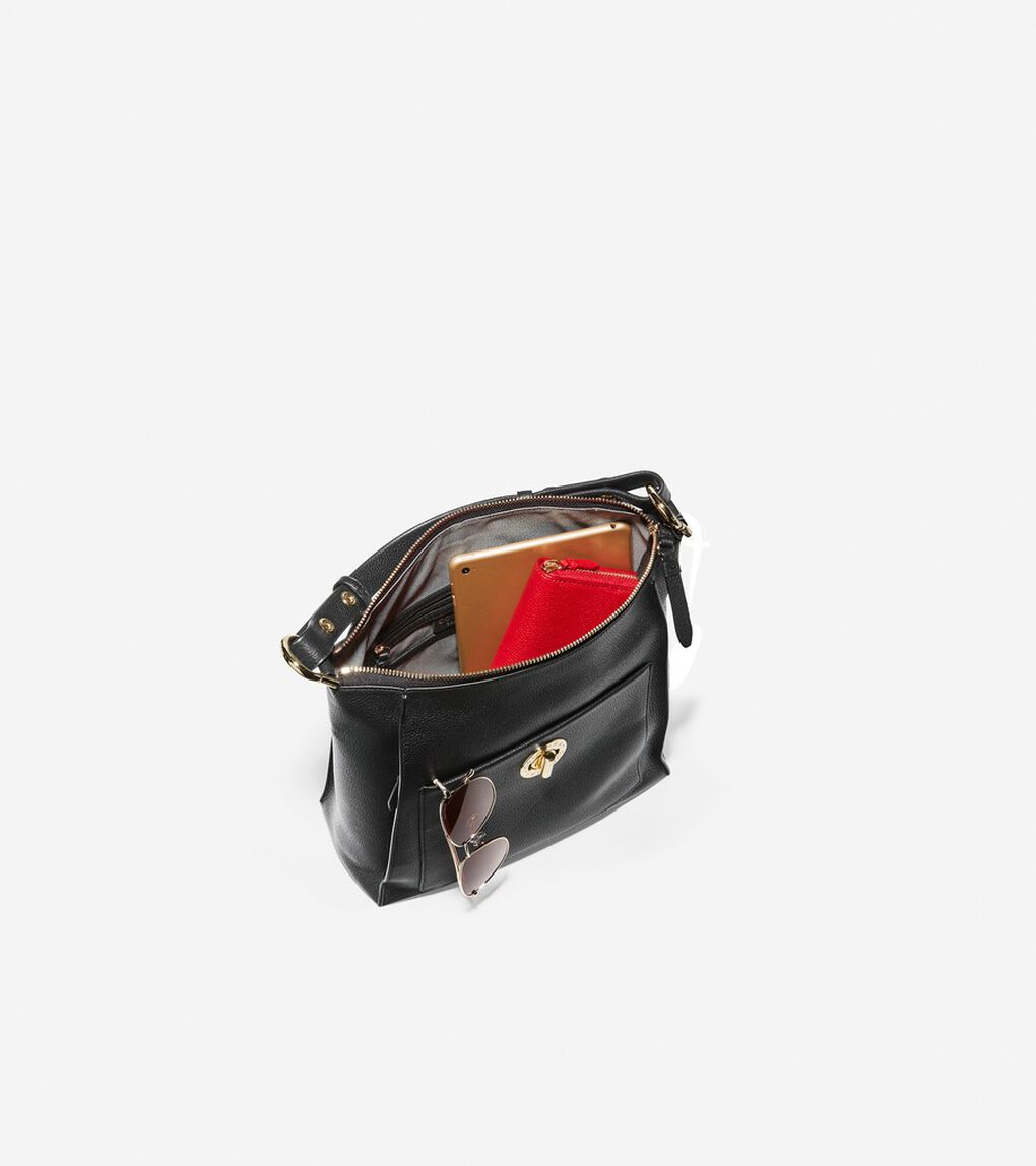 スモール ターンロック ショルダー バッグ womens.
