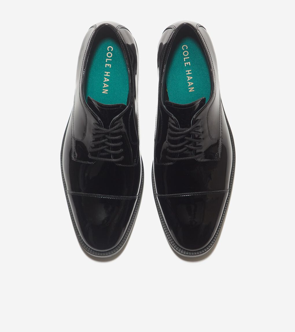 モダンエッセンシャル キャップトゥ オックスフォード mens.