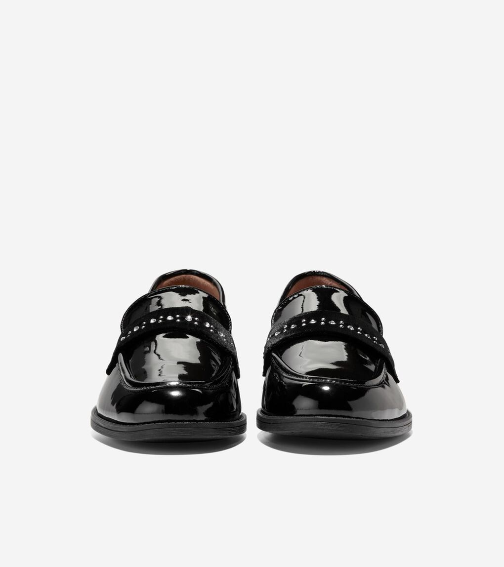 スタッシ エンブリッシュド ローファー womens.