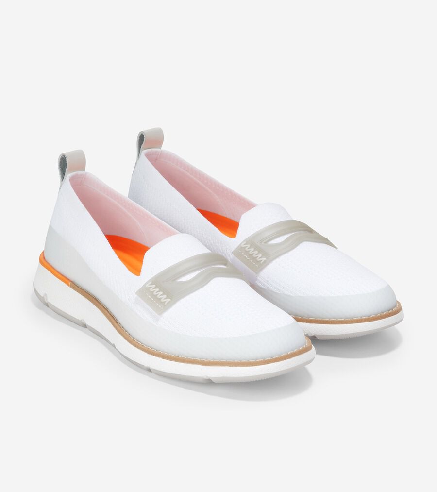 4.ゼログランド スティッチライト ローファー womens. 0.0
