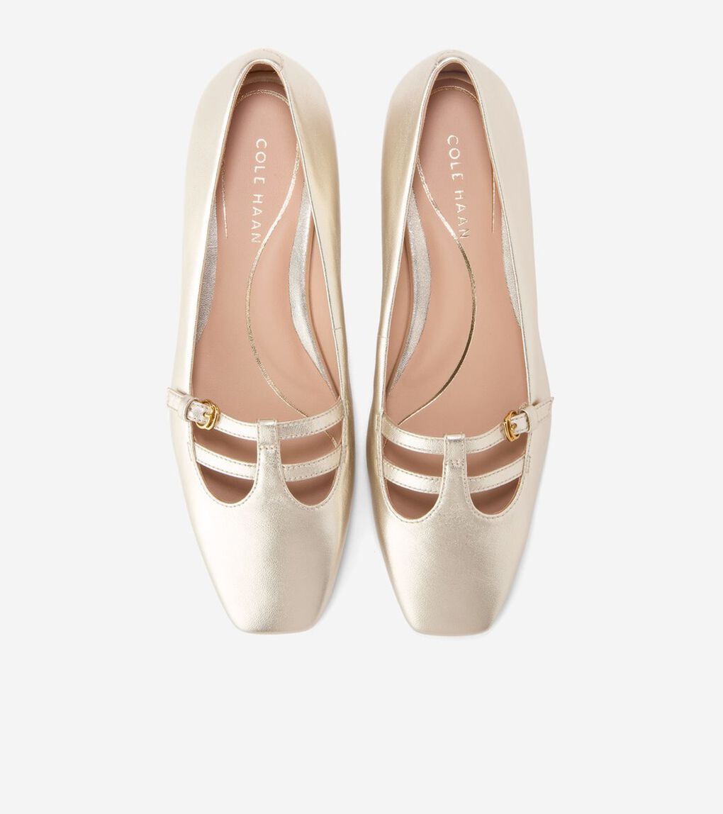 ブリジッド ティーストラップ バレエ フラット womens.
