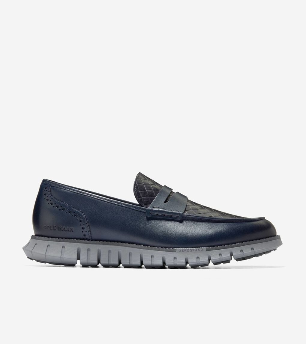 ゼログランド リマスタード ペニーローファー mens