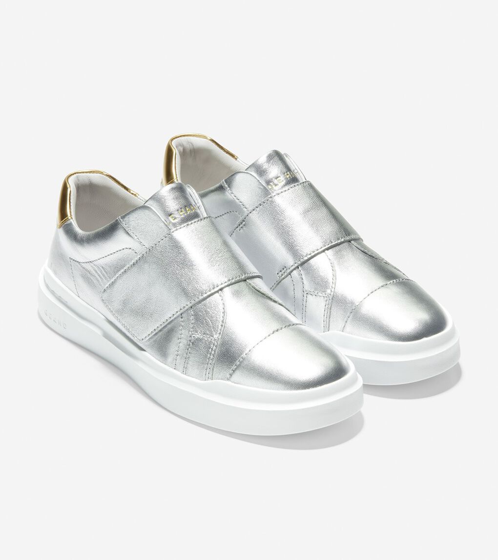 グランドプロ ラリー ベルクロ スニーカー womens.