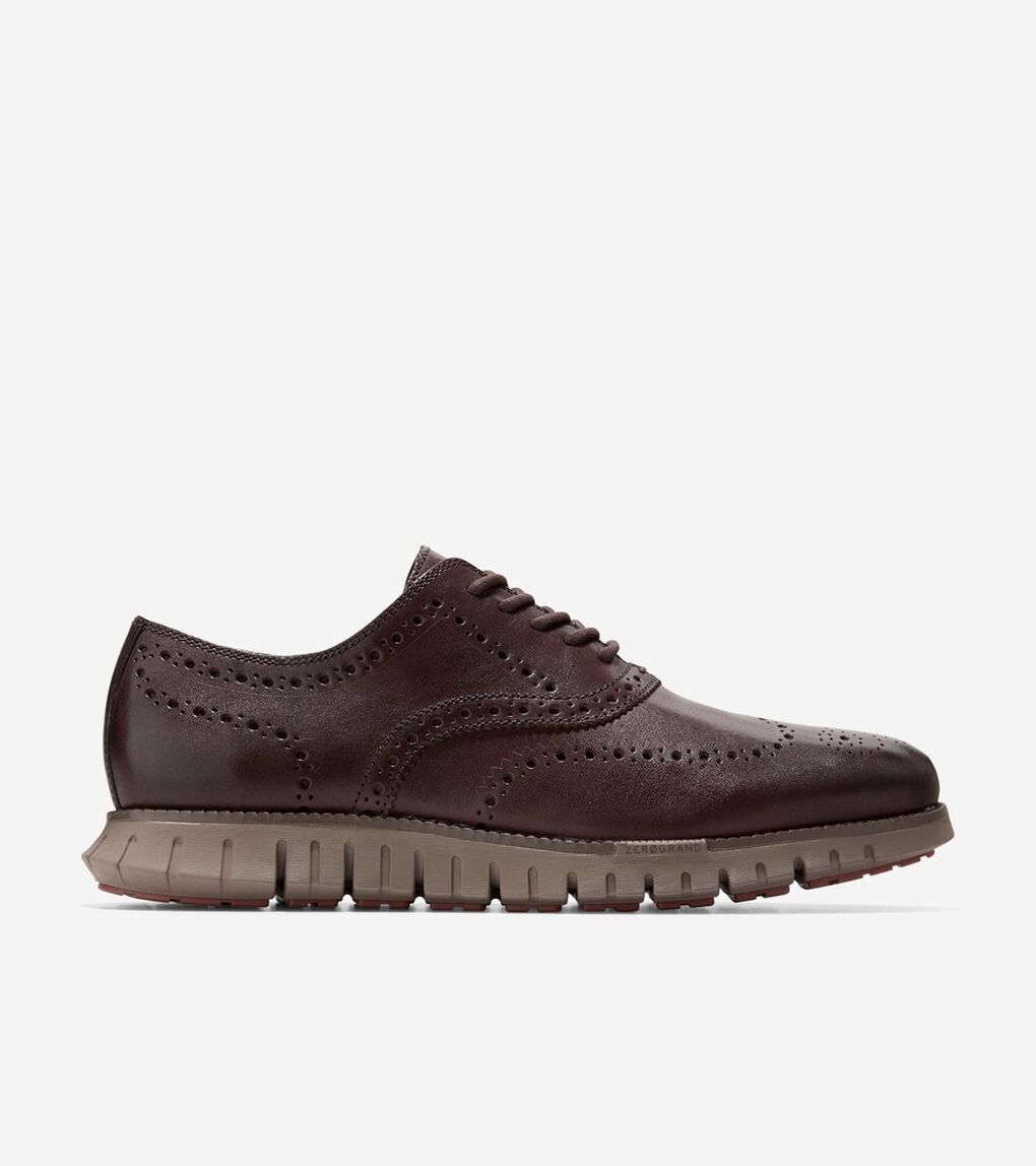 ゼログランド リマスタード ウィングチップオックスフォード mens.