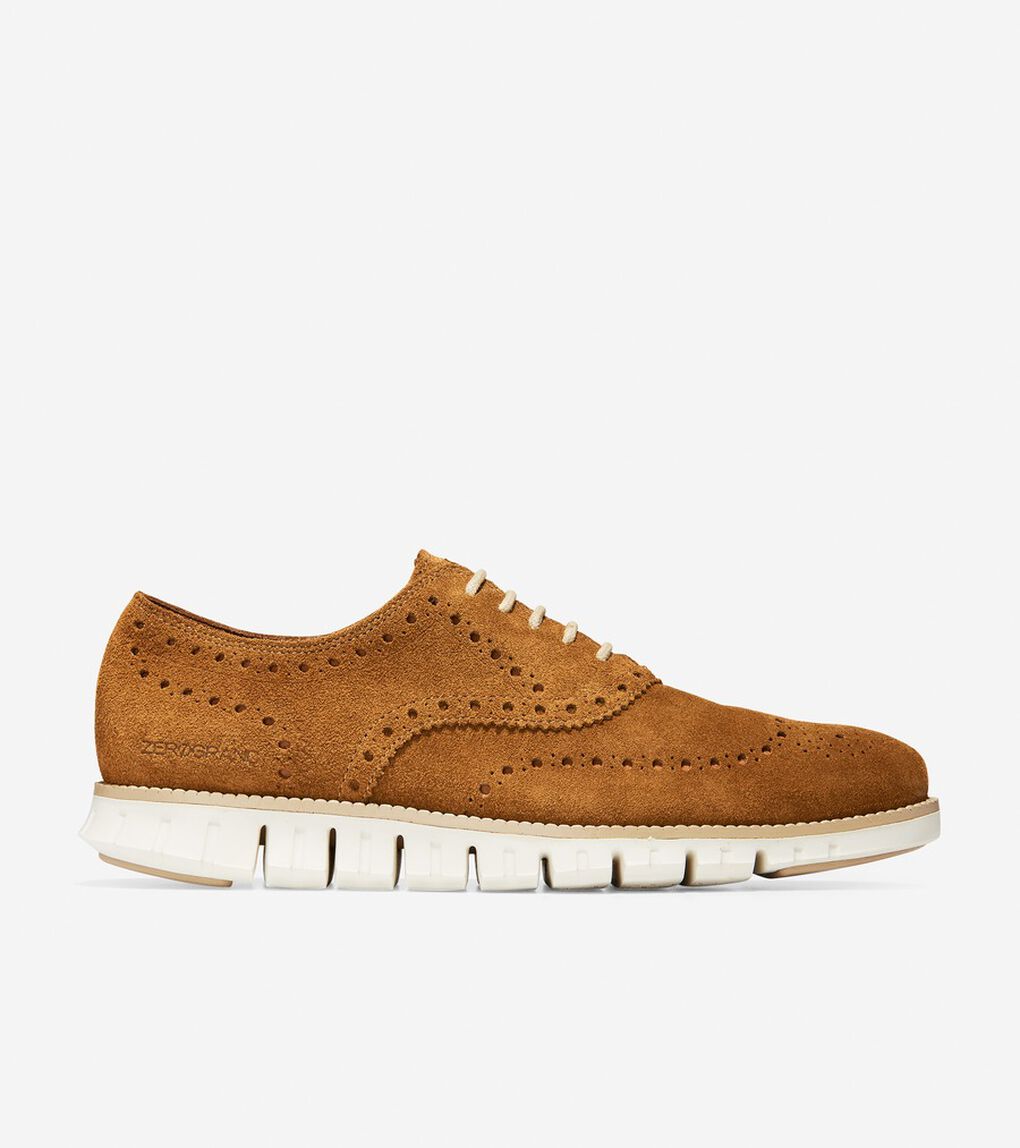 ゼログランド ウィングチップ オックスフォード mens.