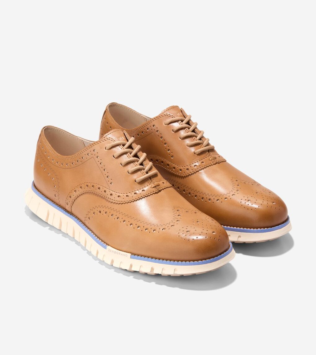 ゼログランド リマスタード ウィングチップ オックスフォード mens.