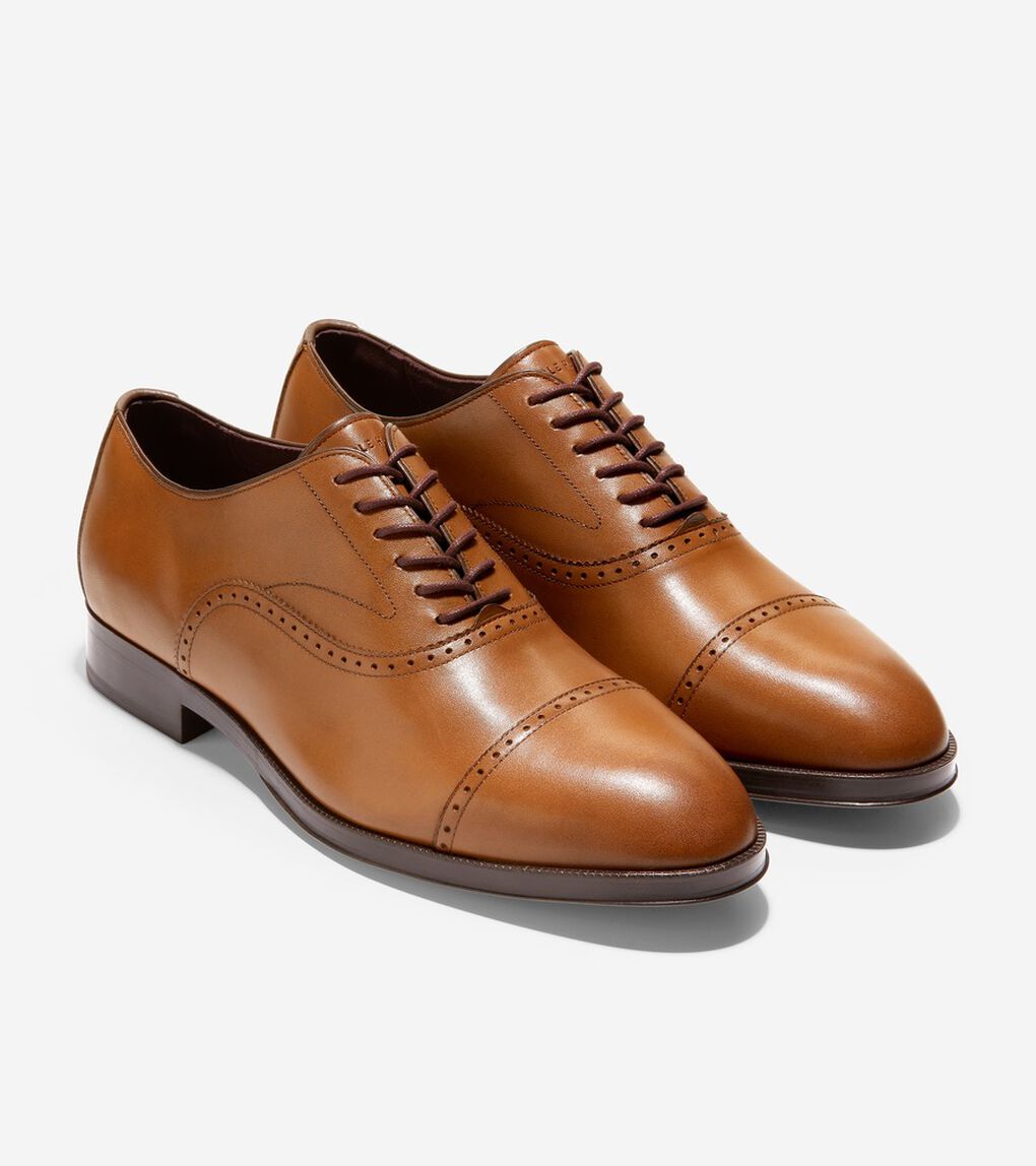 ドーソン グランド 360 ウォータープルーフ キャップトゥ オックスフォード mens.