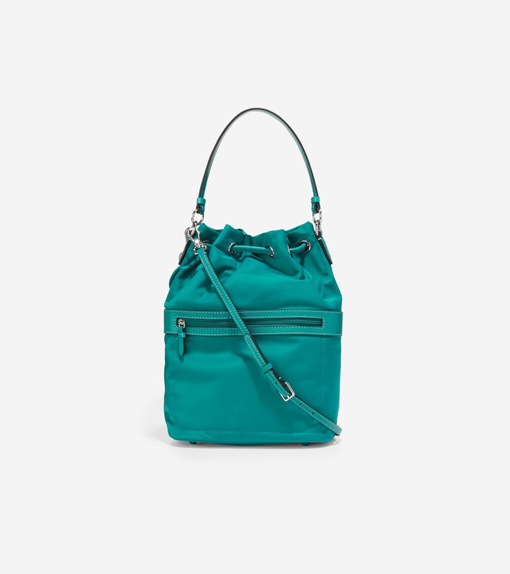 ナイロン ドローストリング クロスボディ womens.