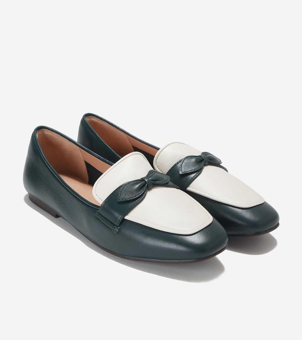 コール ハーン ヨーク ボウ ローファー womens.