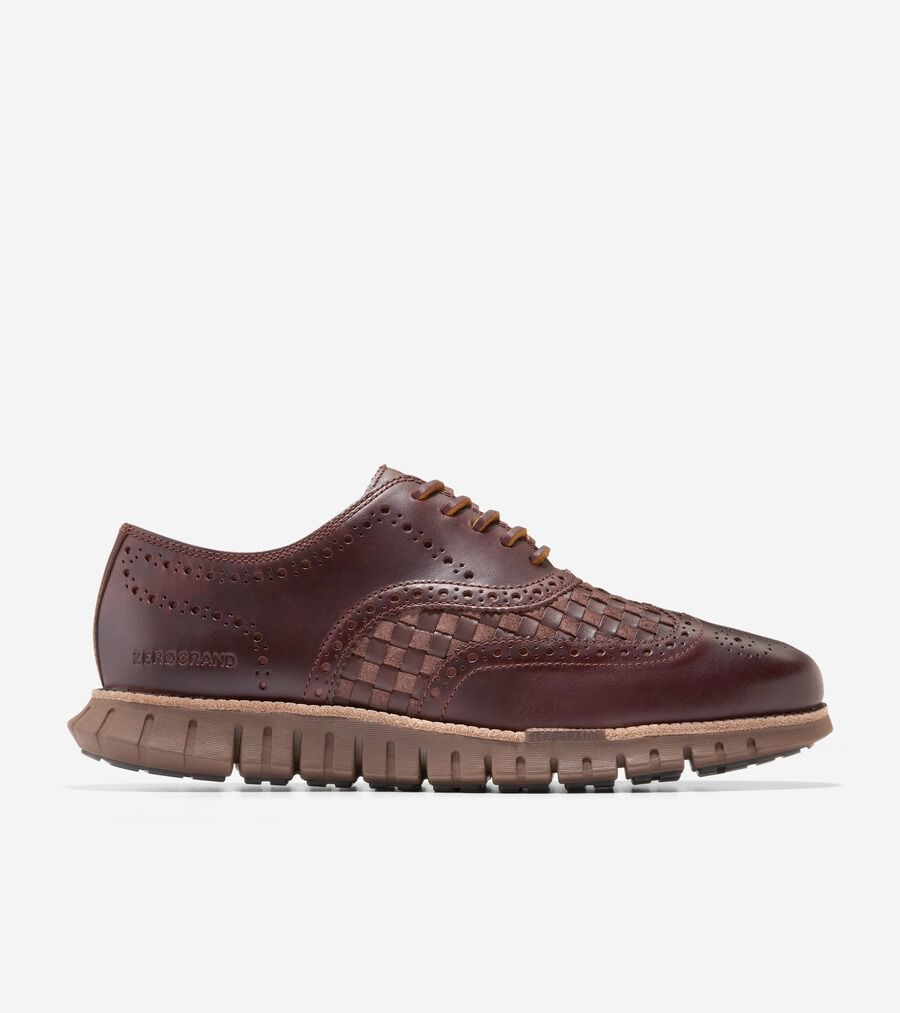 ゼログランド リマスタード ウィングチップオックス ラインド mens 31500 | COLE_HAAN