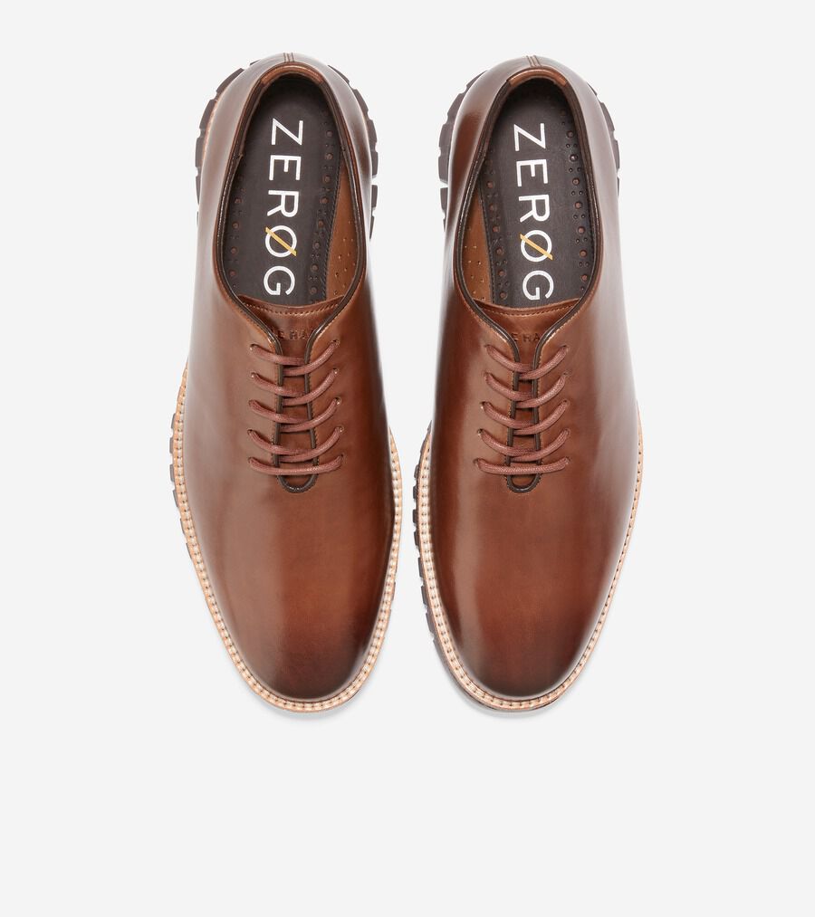 ゼログランド ホールカットオックスフォードラックス mens. 0.0 | COLE_HAAN