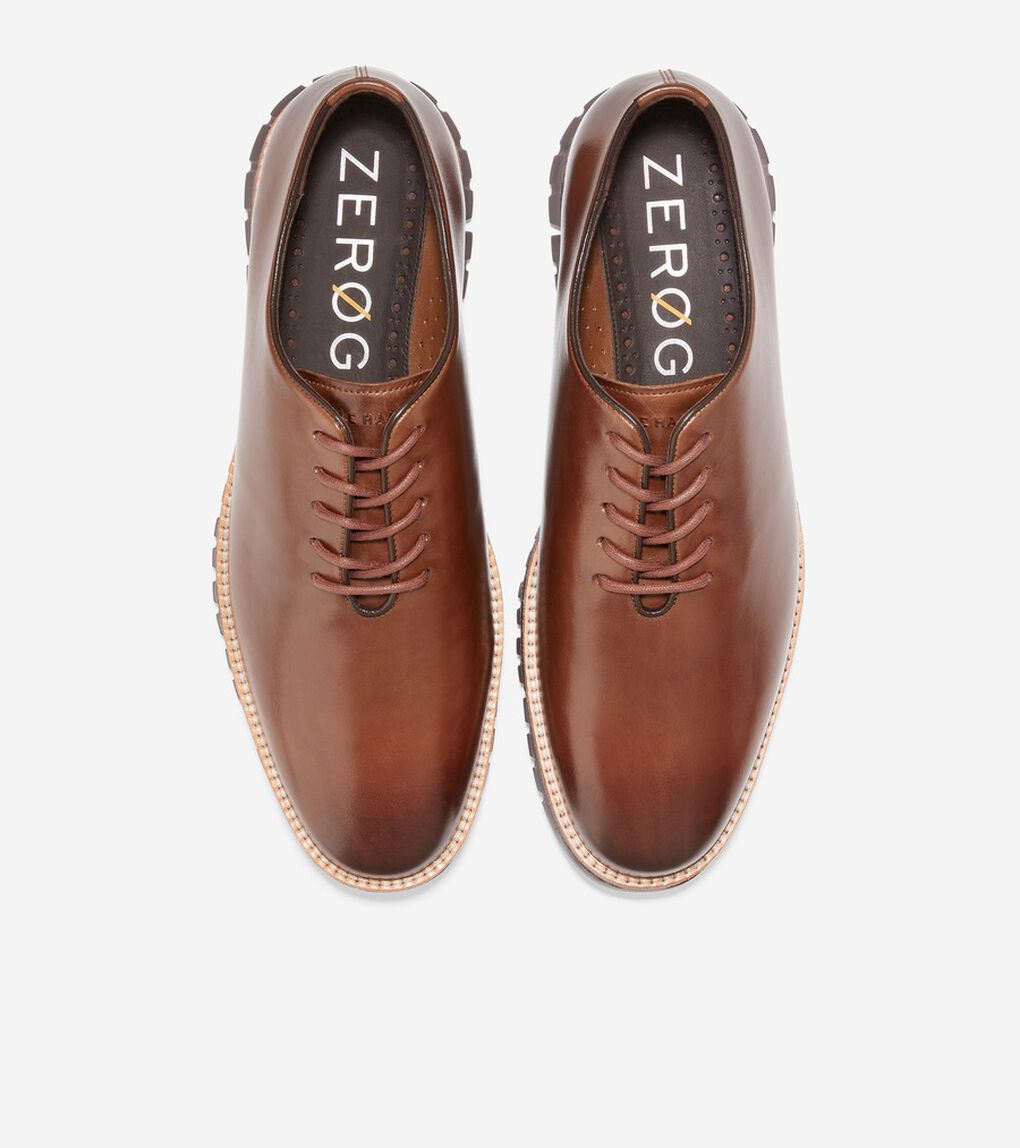 ゼログランド ホールカットオックスフォードラックス mens.