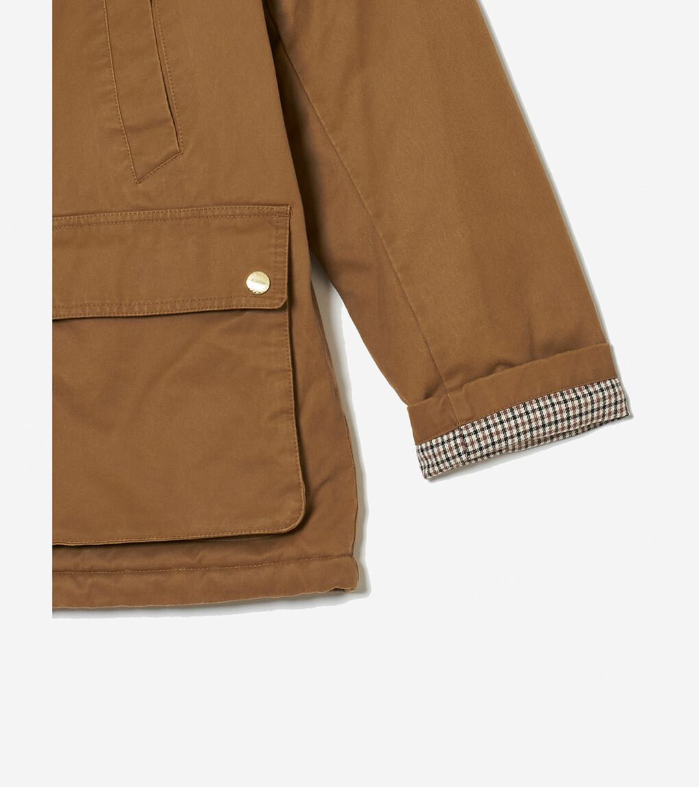 ワックスドコットンハンタージャケット womens.