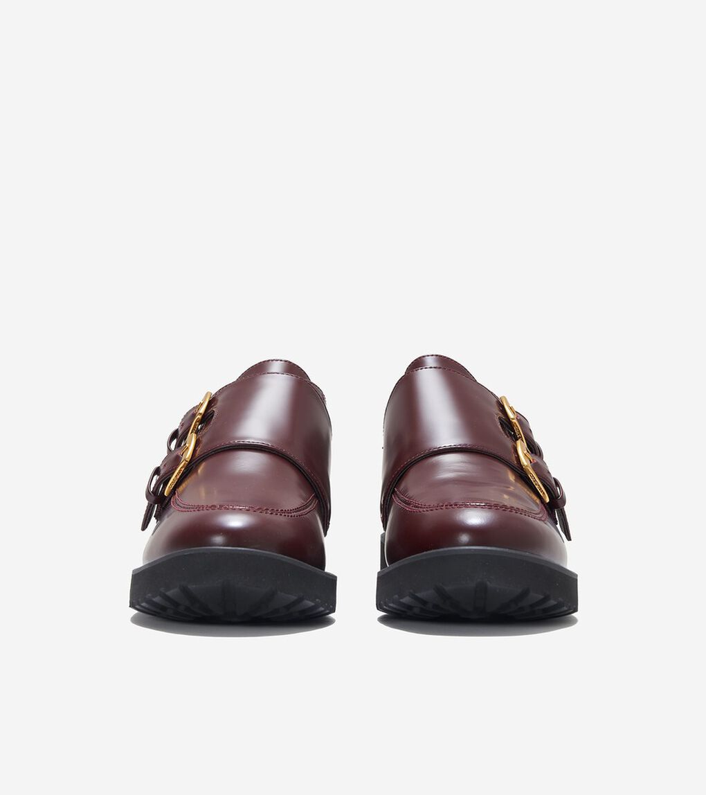 グリニッジ モンク ストラップ ローファー womens.