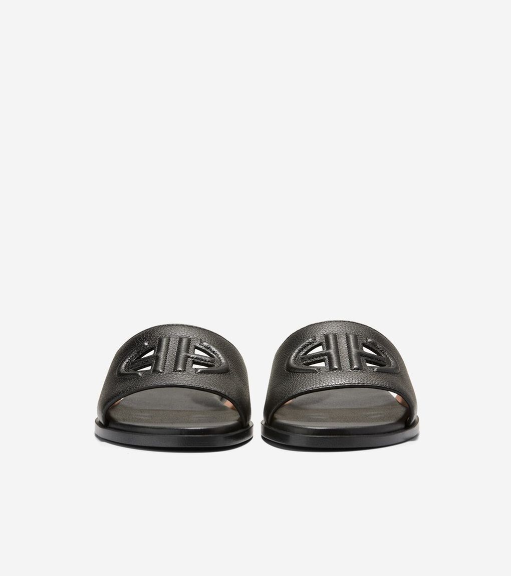 フリン ロゴ スライド サンダル womens.