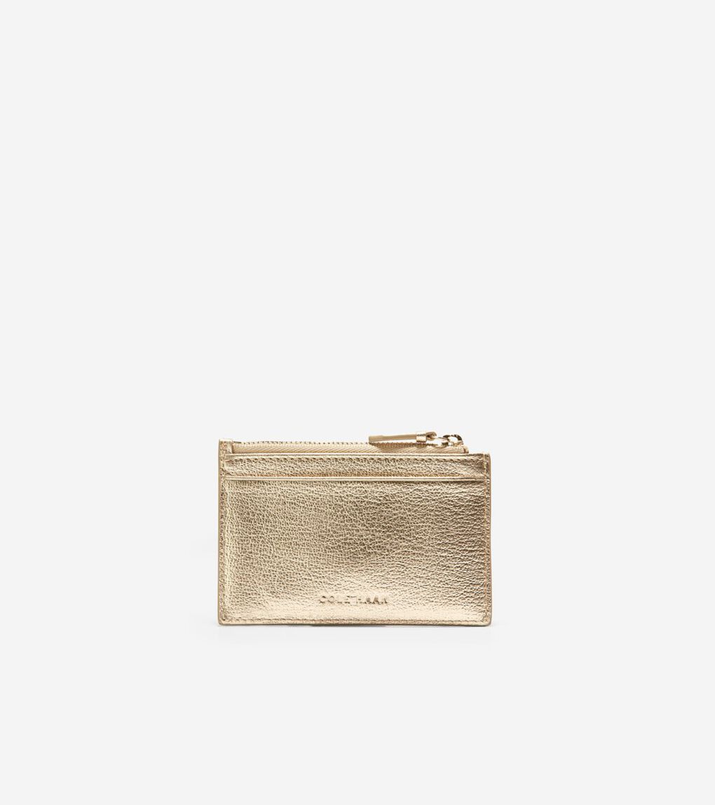カード ケース ジップ付き womens.