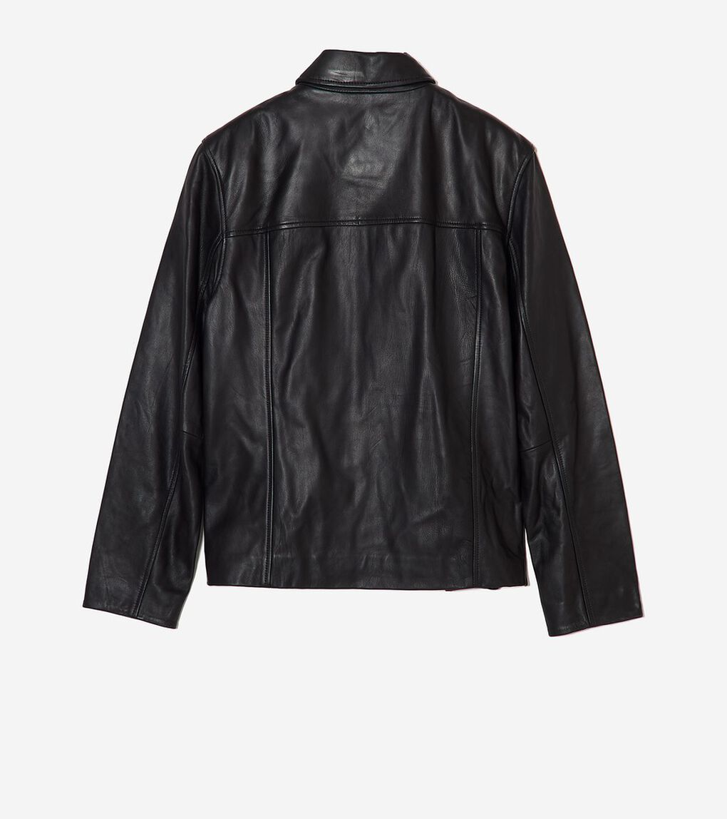 スムース ラム ジャケット mens.