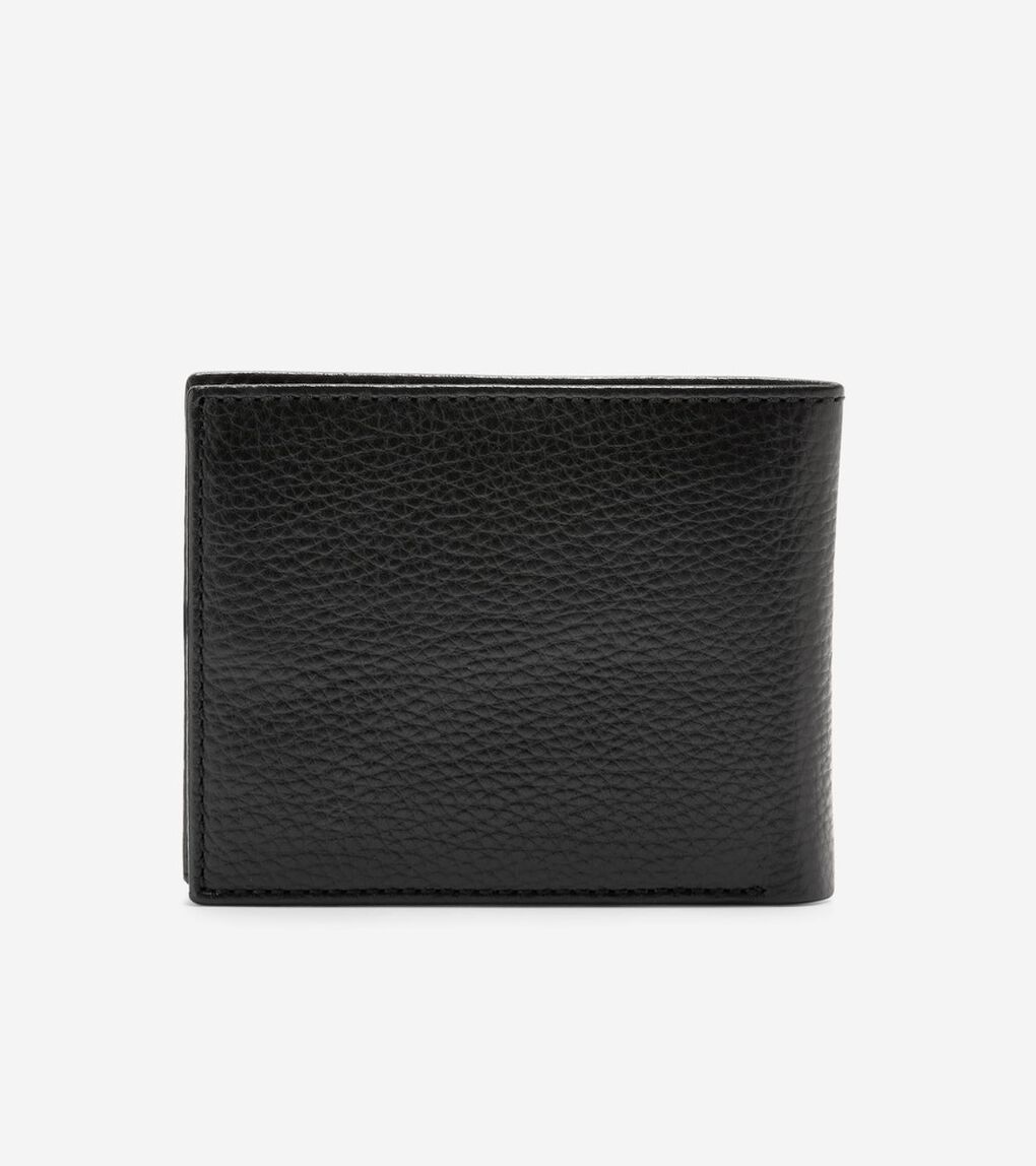 ぺブル レザー ウォレット mens.