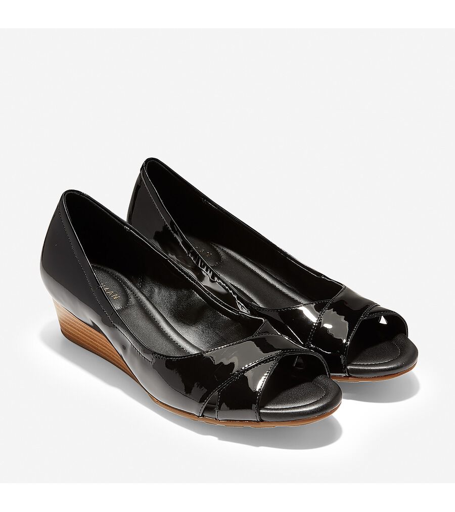 COLE HAAN オープントゥ ウェッジ ザ ゴートゥー オープントゥ ウェッジ womens. 0.0 | COLE_HAAN